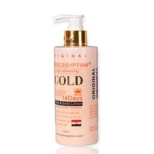 Pure Egyptian Secret 14 Days Face & Body Halfcast Lotion 400 ml with SPF20