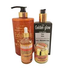 GOLDEN GLOW INTENSIVE HALF-CAST WHITENING SHOWER CREAM✨✨ 7 days Whitening