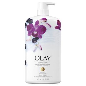 Olay Soothing Orchid & Black Currant Foaming Whip Body Wash, 10.3 Oz | Bar Soap & Body Wash