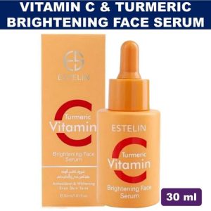 Estelin Vitamin C & Turmeric Brightening Face Serum - 30 ml
