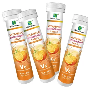 Vitamin C Effervescent Tablets (Orange flavor, 4000mg)