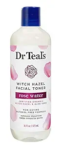 Teal’s Witch Hazel Facial Toner, Rose Water, 16 fl. oz.