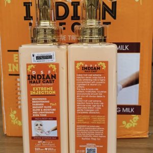 INDIAN HALF CAST EXTREME INJECTION FACE AND BODY MILK