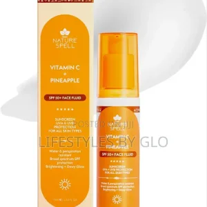 Nature Spell Vitamin C Pineapple SPF50+ Face Sun Spray