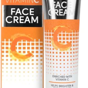 Face Facts Vitamin C Face Cream | Antioxidant-rich Vitamin C + Glycerin | Hydrate + Brighten skin | Vegan | 50ml