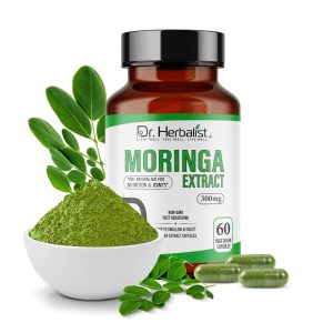 Dr Herbalist Moringa 300mg Dietary Supplement -60 Caps