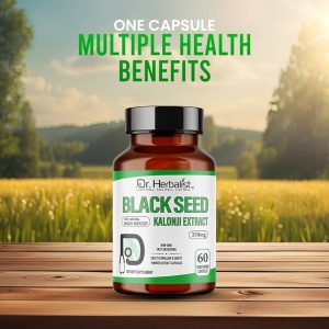 Dr. Herbalist Blackseed Oil 1600mg - 60 Capsules