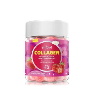 Biyode Collagen Gummies | 60 Count | Strawberry Flavored Gummy
