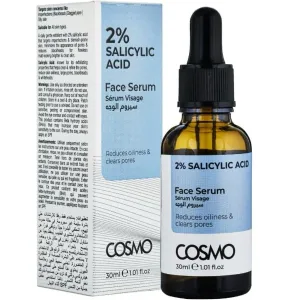CD COSMO DESIGNS 2% Salicylic Acid Reduces Oiliness Clear Pores Face Serum 30ml, For Men & Women, Skins Care, Imperfections, Blackhead, Clogged Pore, Oily Skin, All Skin Types