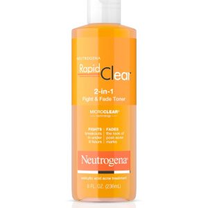 Rapid Clear 2-in-1 Fight & Fade Salicylic & Glycolic Acid Toner for Acne & Marks