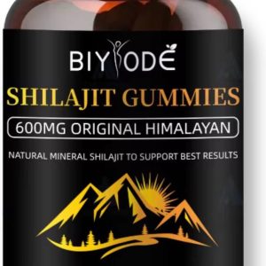 Shilajit Gummies: Pure Shilajit Himalayan Rich in Ashwagandha Gaulshura Fulvic Acid 85 Micronutrients Suitable for Men and Women