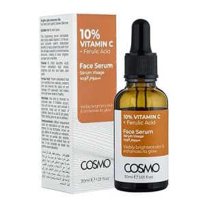 CD COSMO DESIGNS Vitamin C 10% + Ferulic Acid Face Serum Dull skin (30ml, Vitamin C)