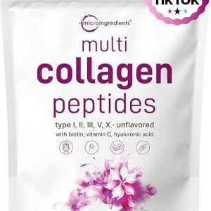 Multi Collagen Peptides Powder, 1 lb