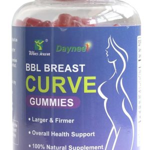 BBL Breast Curve Gummies, Butt Growth & Breast Enhancement Vitamins Supplments, 60 Count
