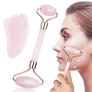 Assorted Flfwlass Contow Facial Roller & Massager Without stone, For Home