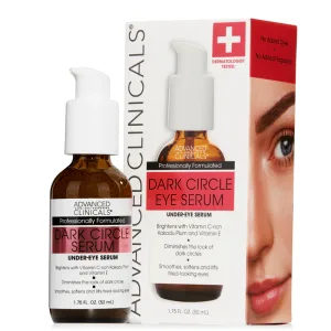 Advanced Clinicals Dark Circle Eye Serum 1.75 fl oz Smoothes Softens Lifts