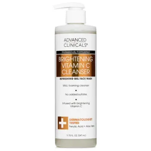 ADVANCED CLINICALS VITAMIN C BRIGHTENING FACIAL WASH
