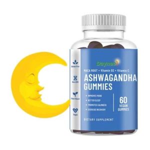 DAYNEE ASHWAGANDHA GUMMIES Chewable Vitamin C Gummies 60