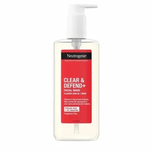 Neutrogena® Clear & Defend 2% Salicylic Acid Face Wash