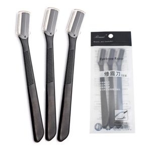 Thkie Eyebrow Razors 3Pcs Set