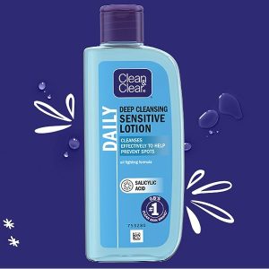 CLEAN & CLEAR Daily Deep Cleansing Sensitive Lotion