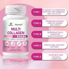 Daynee Multi-Marine Collagen Peptides Capsules for Skin Whitening