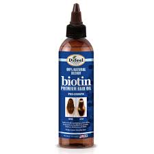Difeel Biotin Pro Growth Premium Hair Oil 8 oz. - Infused with Fortifying Biotin