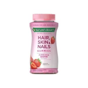 Nature’s Care Hair, skin & Nails with biotin (80 gummies)