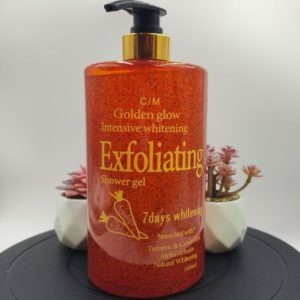 Golden Glow Intensive Whitening Exfoliating Shower Gel, Body Wash 1000ml