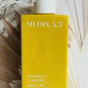 Medix 5.5 Vitamin C Turmeric Body Cream Brighten + Firm 15 fl oz
