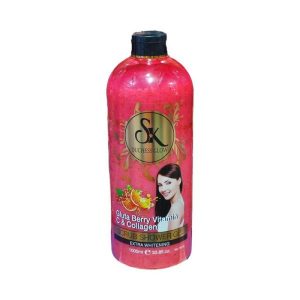 sk duchess glow gluta berry vitamin c and collagen scrub shower gel