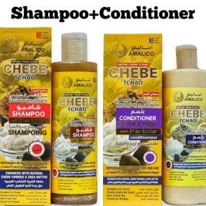 AMALICO Chebe TchadChebe Tchad Shampoo + Conditioner With Shea Butter
