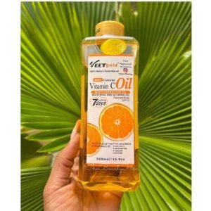 Veetgold Vitamin C Face And Body Corrector 7days Glowing Oil 500ml