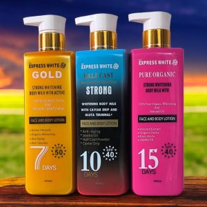 Express White Face and Body Lotion