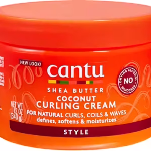 Curling Cream 340g Cantu Shea Butter for Natural Hair Coconut Curling Cream 340g