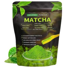 Organic Matcha Powder Fresh Green Tea Detox Slimming Instant Tea Powder