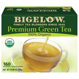 Bigelow Premium Organic Green Tea 160