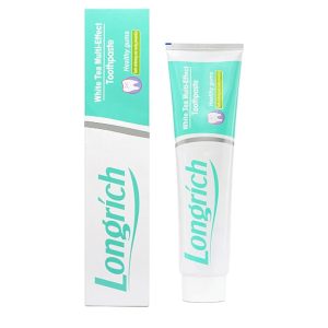 Longrich Toothpaste White Tea Multi-Effect, Fluoride Free.