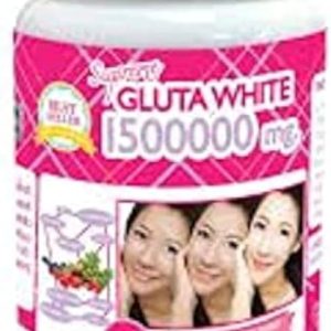 Whitening Glutathione 1500000MG Anti - Aging. (Supreme Whitening Skin Boost up Collagen Remove Dark Spot and Scar Tighten Pore Healthy Skin and Hair)
