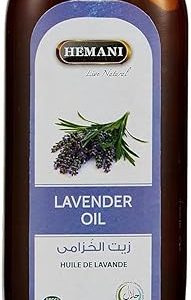 Hemani Lavender Oil, 150ml - 100% Pure & Natural - for Helps in distressing and promotes sleep, essential oils for soothing massage