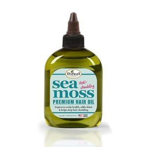 Difeel Premium Anti-Shedding Hair Oil with Sea Moss - 7.1 oz, For Hair Growth and Frizzy, Damaged or Dry Hair
