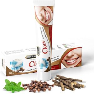 All-Natural Clove Toothpaste - Fresh Breath & Healthy Gums - Herbal Dental Care - 100g