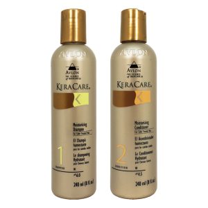 KeraCare Moisturizing Shampoo and Conditioner Set for Color Treated Hair 8 oz