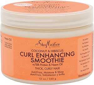 SHEA MOISTURE Coconut and Hibiscus Curl Enhancing Smoothie, 340 g