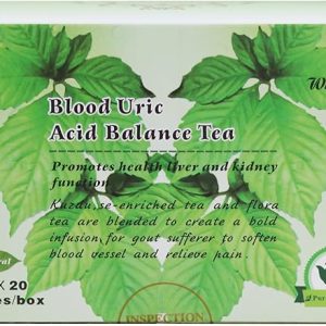 Wins Town Blood Uric Acid Balance Tea, Promote Purine Metabolism Gout Tea, 20 Teabags