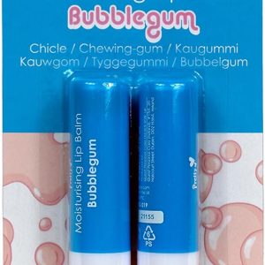 Pretty Moisturising Lip Balm - Kids Bubblegum - 2 PAIR