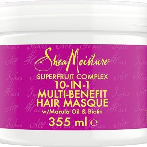Shea Moisture Superfruit Complex 10-in-1 Multi-Benefit Hair Treatment Mask silicone and sulphate free hair mask for all hair types 355 ml