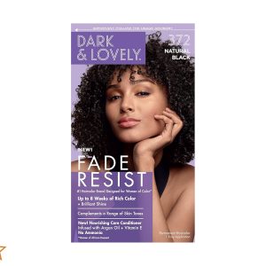 Dark and Lovely Hair Color 372 Natural Black-Noir Naturel