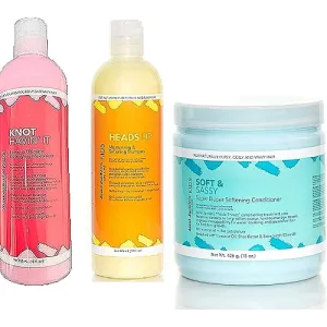 Aunt Jackie's - Kids Hair Care Bundle for Fabulous Curls & Coils