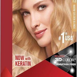 Revlon ColorSilk DIY Permanent Hair Dye at Home, Ammonia Free and Enriched with Keratin, 49 - Mahogany Brown